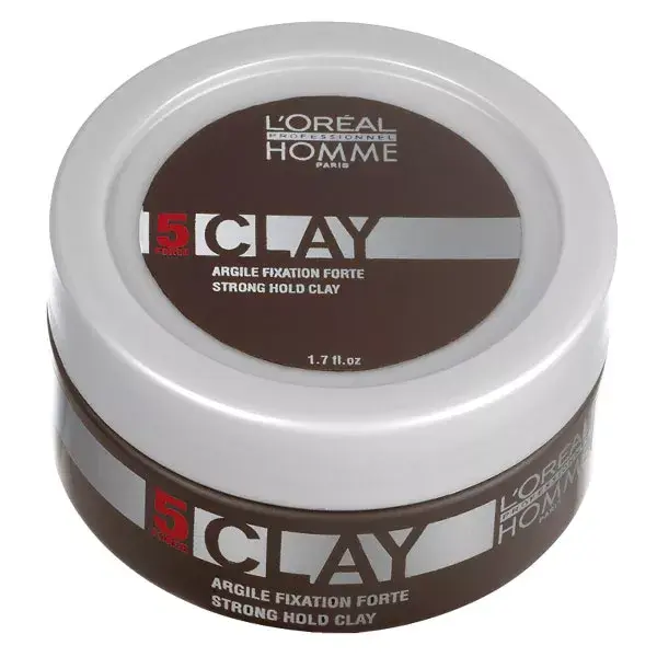L'Oréal Professionnel Homme Clay Argile Fixation Forte 50ml