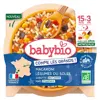 Babybio Bonne Nuit Macaroni Légumes du soleil Carotte, Maïs - 200g