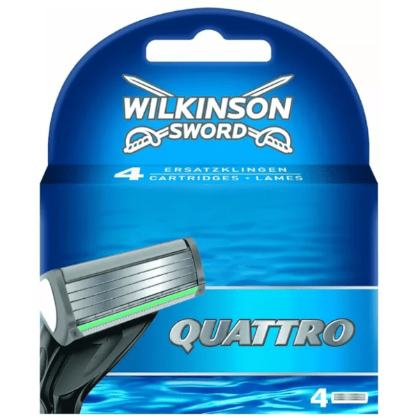 Wilkinson Sword Quattro Plus 4 navullingen