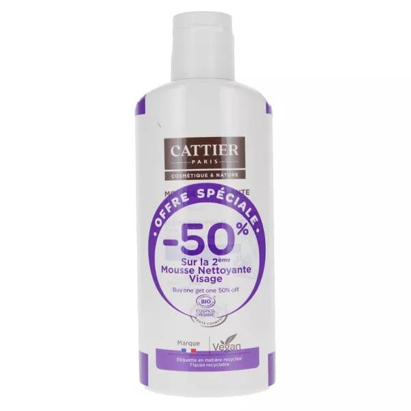 Cattier Cleanser & Make-up Remover Espuma Limpiadora Bio Set de 2 x 150ml