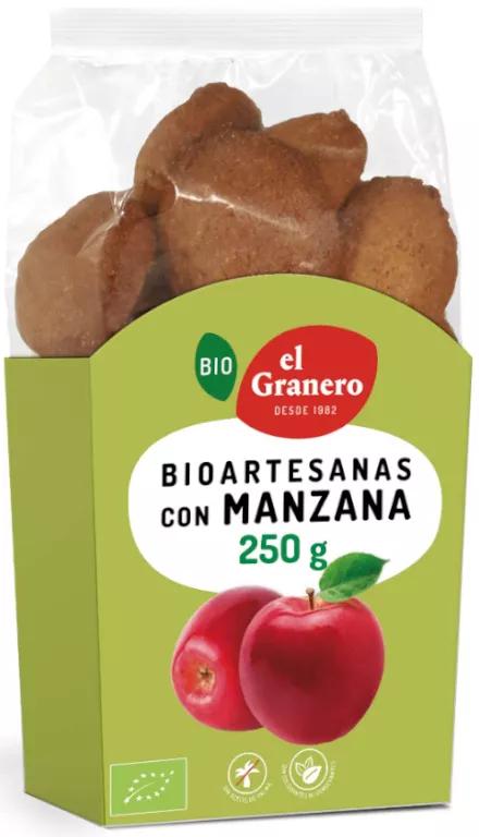 El Granero Integral Galletas Artesanas con Manzana Bio 250 gr