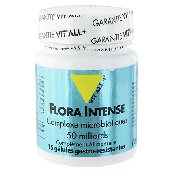 Vit'all+ Flora Intense 15 gélules gastro-résistantes