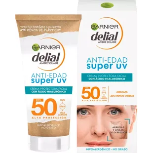 Garnier Delial Crema Anti Edad Ácido Hialurónico SPF50 50 ml
