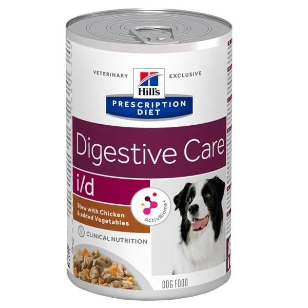 Hill's Prescription Diet I/D Digestive Care Cane Pollo E Verdure Lattina 354G