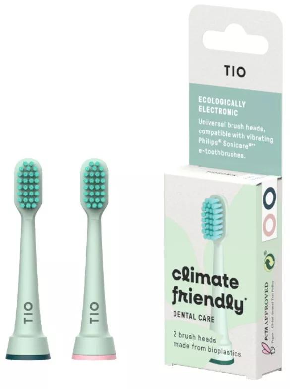 TIO Sonic Electric Brush Heads 2 units