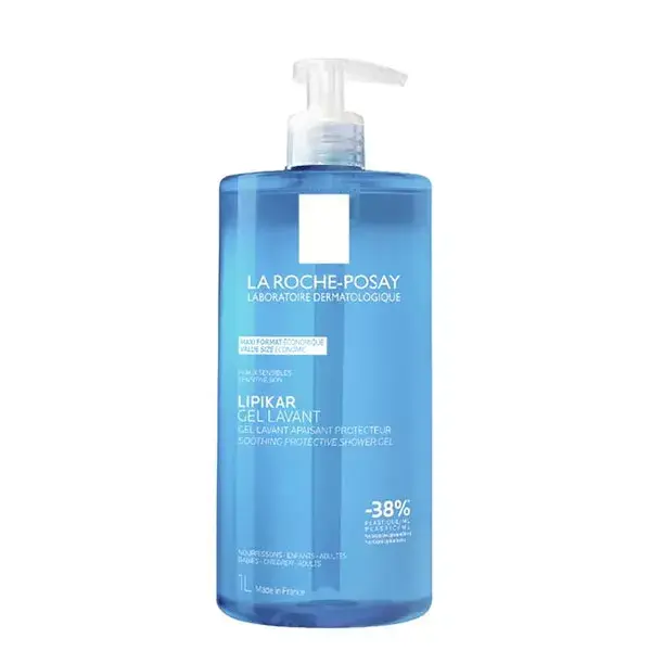 La Roche Posay Lipikar Gel Lavant Apaisant Protecteur 1L