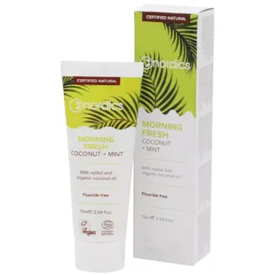 Nordics Morning Fresh Coconut Mint Zahnpasta ohne Fluorid 75 ml