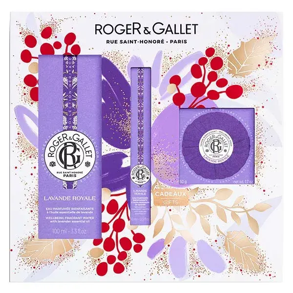 Roger & Gallet Lavande Royale Coffret Rituel Parfumé