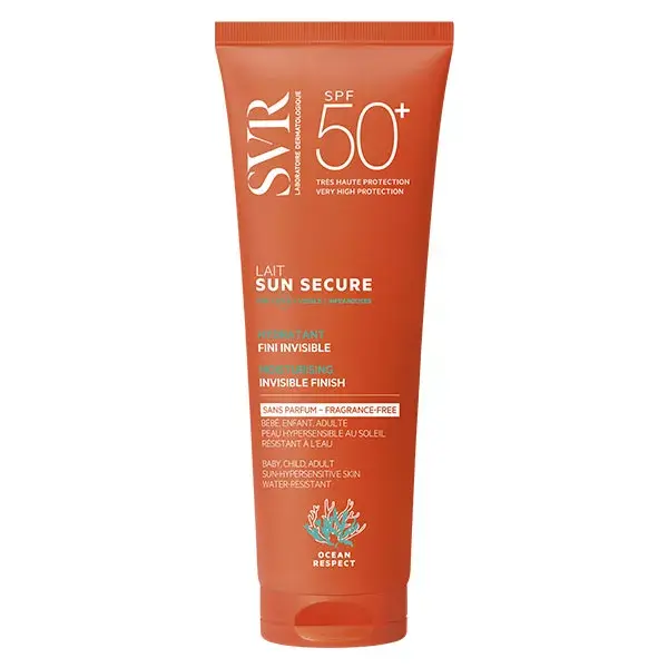 SVR Sun Secure Lait Non Parfumé SPF50+ 250ml