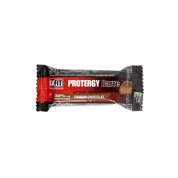 Bebida de alto valor proteico de EAFIT Protergy bar sabor chocolate 46g