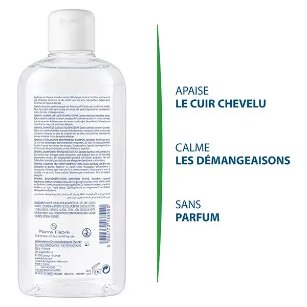 Ducray Sensinol Shampoo Trattamento Fisioprotettore 400ml