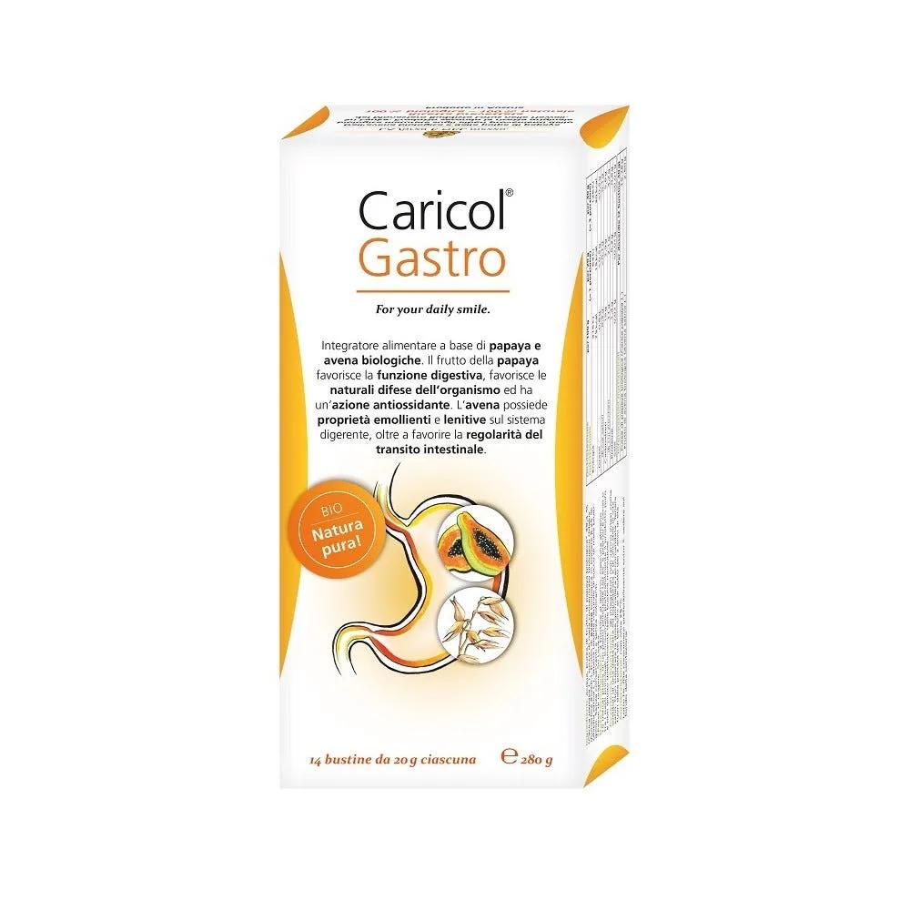 Caricol Gastro Integratore Per La Digestione e Transito Intestinale 14 Stick