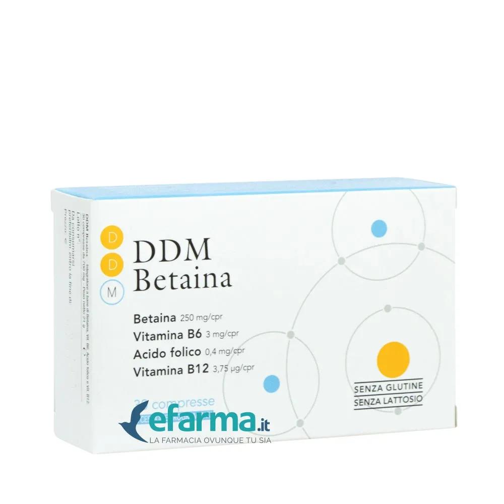 DDM Betaina Integratore Metabolico 30 Compresse