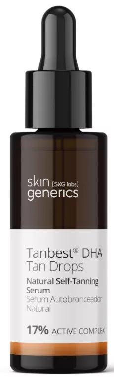 Skin Generics Tanbest DHA Tan Drops Autoabbronzante naturale ultra concentrato 17% 30 ml