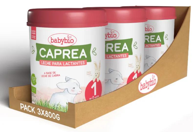 Babybio Caprea 1 Lait de chèvre pour nourrissons 3x800 gr