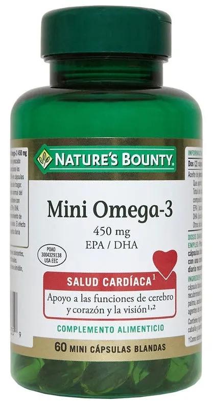 Nature's Bounty Mini Omega 3 EPA / DHA 60 Mini Capsules