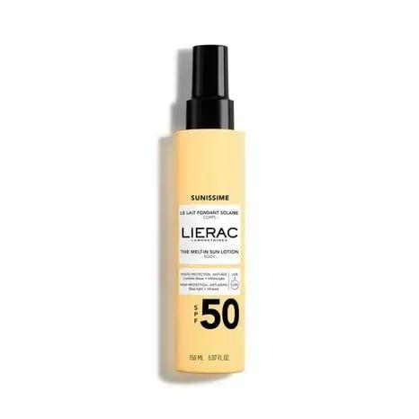 Lierac Sunissime Latte Corpo Solare Protettivo Spf 50+ Antietà Globale 150 ml