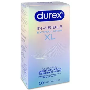 Durex Invisible Condoms XL 10 units