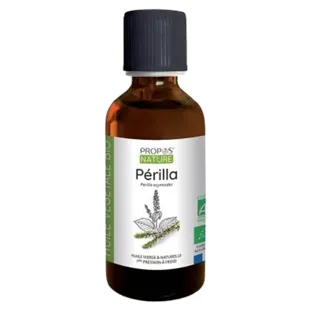 Olio vegetale biologico di perilla Propos' Nature per aromaterapia e fitoterapia, 50 ml
