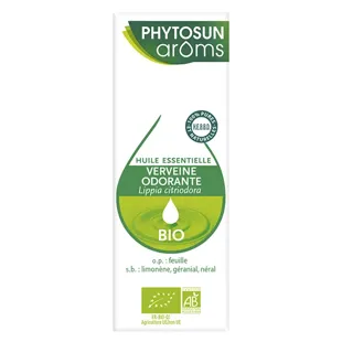 Olio essenziale di verbena citriodora biologico Phytosun Arôms 5 ml