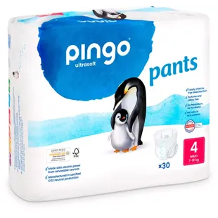 Pingo Ecological Diapers-Panties T4 (7-18 kg) 30 units