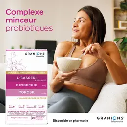 Granions Complexe Minceur Probiotiques - L-Gasseri - Morosil - Berberine