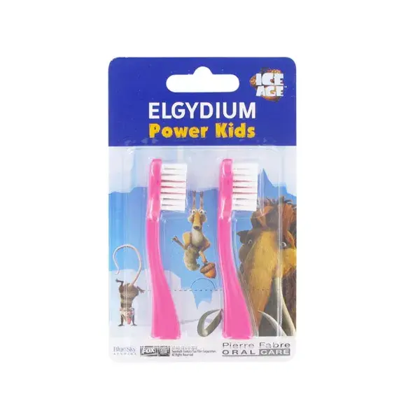 Elgydium Recambio Cepillo de Dientes Eléctrico Power Kids Ice Age Azul