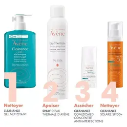 Avène Cleanance Gel Nettoyant Lot de 3 x 100ml