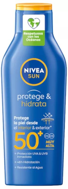 Lait Solaire Hydratant SPF 50+ Nivea Sun 400 ml