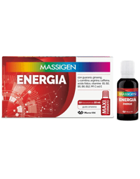 Massigen Energia Integratore Tonico Energetico 10 Flaconcini