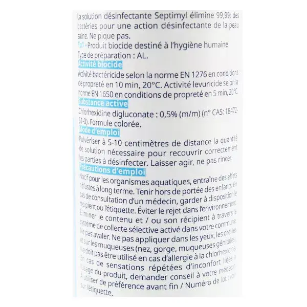 Septimyl Solución Desinfectante Spray 100ml