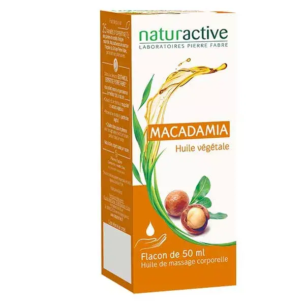 Naturactive aceite de Macadamia orgnico vegetal 50ml