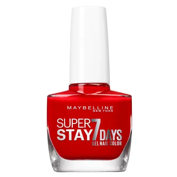 Maybelline New York Superstay 7 Days Nail Polish No. 08 Passion Red 10ml