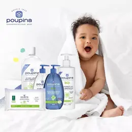 Poupina Soins Bébé Le Gel Lavant Anti-Irritation Recharge 1L