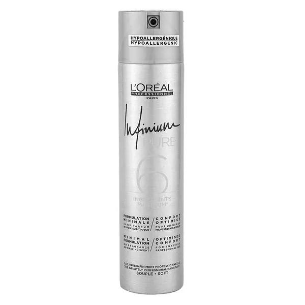 L'Oréal Professionnel Infinium Pure Laca de Fijación Suave 300ml