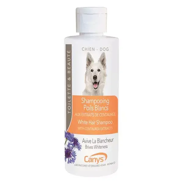 Canys Ligne Chien Shampoing Poils Blancs 200ml