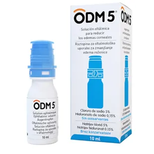 Horus Solução Oftálmica para Edema da Córnea ODM5 10 ml