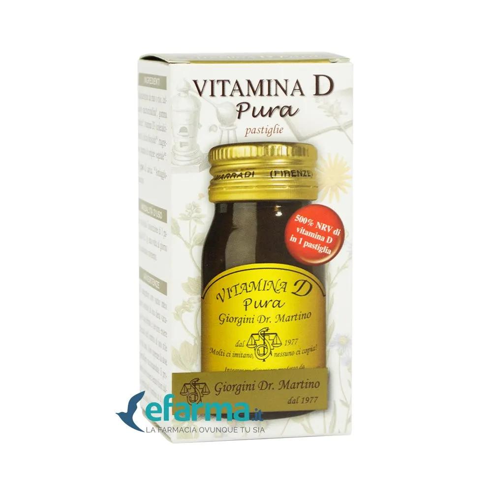 Dr. Giorgini Vitamina D Pura Integratore Ossa e Articolazioni 60 Pastiglie