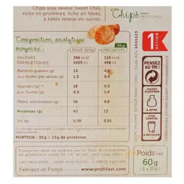 Protifast En-Cas Hyperprotéiné Chips Sweet Chili 2 sachets