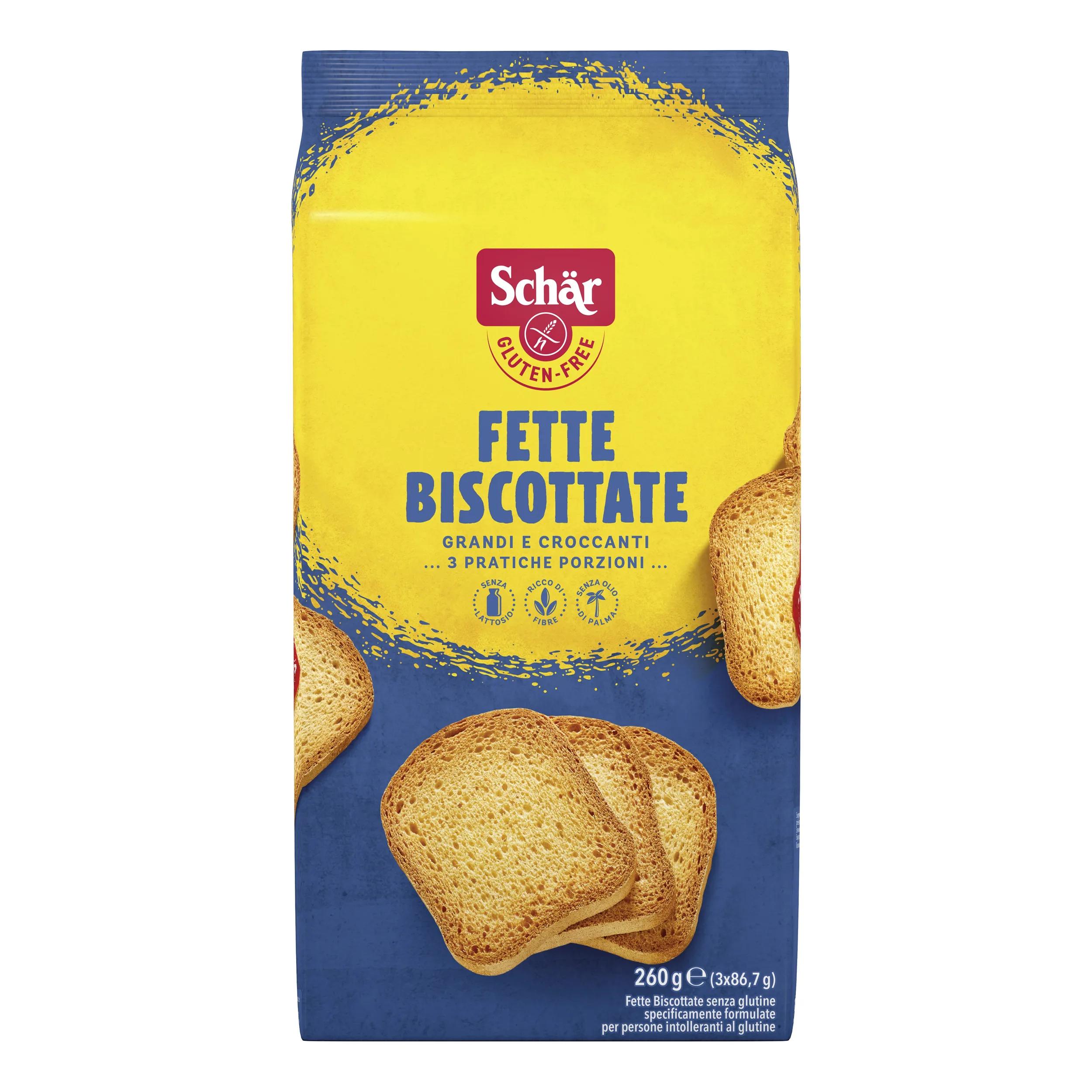 Schar Fette Biscottate Senza Glutine 260 g