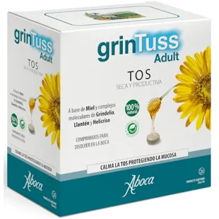 Aboca Grintuss Adults Cough Tablets 20