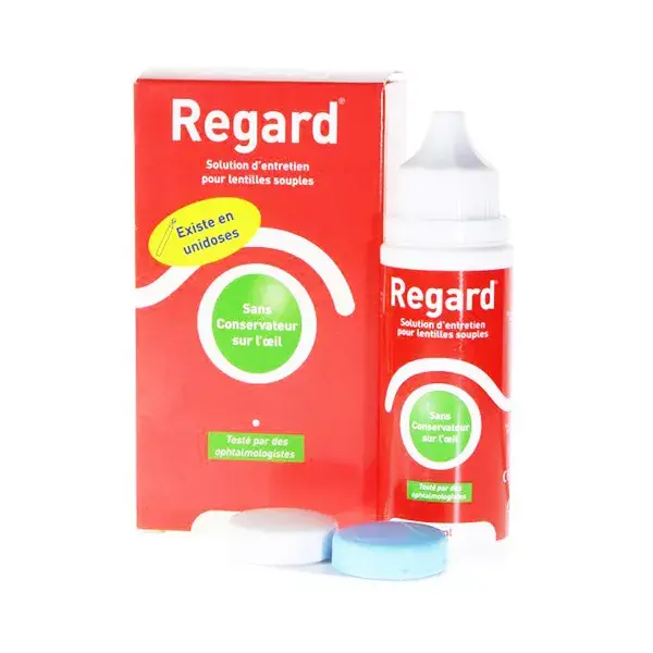 Regard Solution d'Entretien pour Lentilles Souples 60ml + étui Prix bas — free download