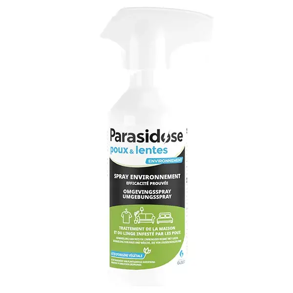 Parasidose Poux-Lentes Spray Environnement Actif Végétal 250ml