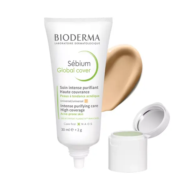 Bioderma Sébium Global Cover Crème Teintée Correctrice Imperfections 30ml