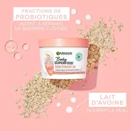 Garnier Body Superfood Baume hydratant Lait d'Avoine et Probiotiques 380ml