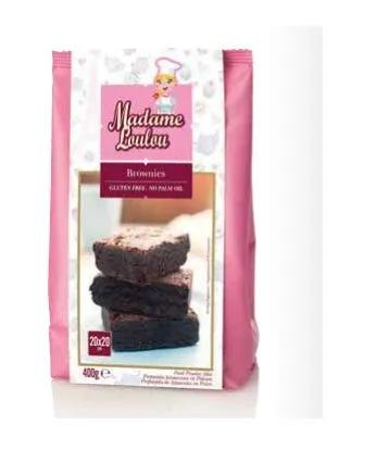 Madame Loulou Brownies Preparato Alimentare In Polvere Senza Glutine 400 g