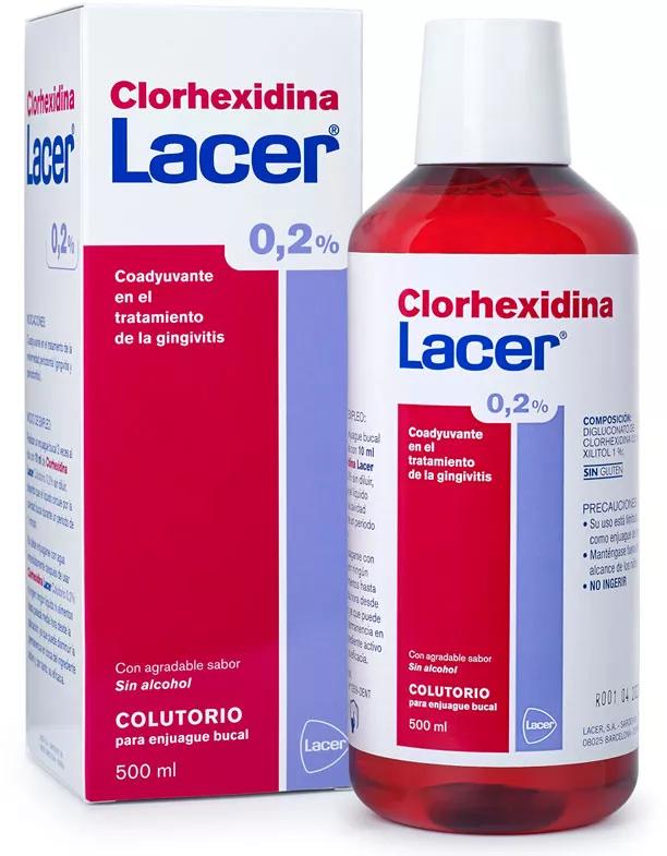 Lacer Colutório Clorexidina 0,20% 500 ml