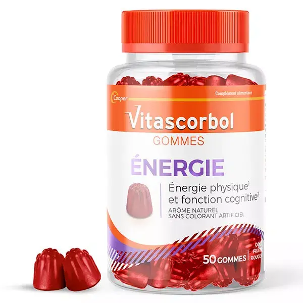 Vitascorbol Gommes Energie 50 gommes