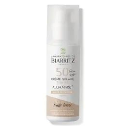 Laboratoires de Biarritz Soins Solaires Crème Teintée SPF50 Ivoire Bio 50ml