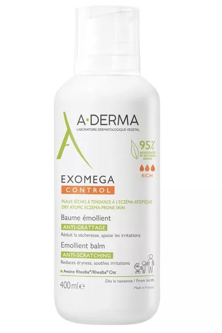 Baume émollient de A-Derma Exomega 400ml